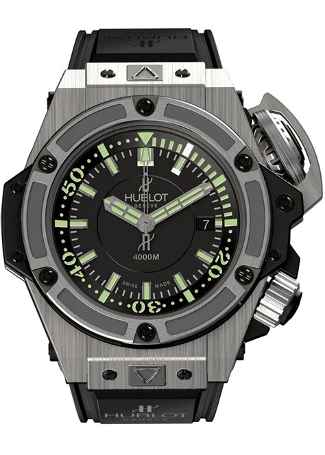 hublot oceanographic diver 4000 limited edition titanium 731.nx.1190.rx watch|hublot oceanographic 4000 m.